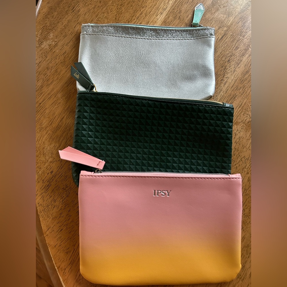 Set of 3 Ipsy bags